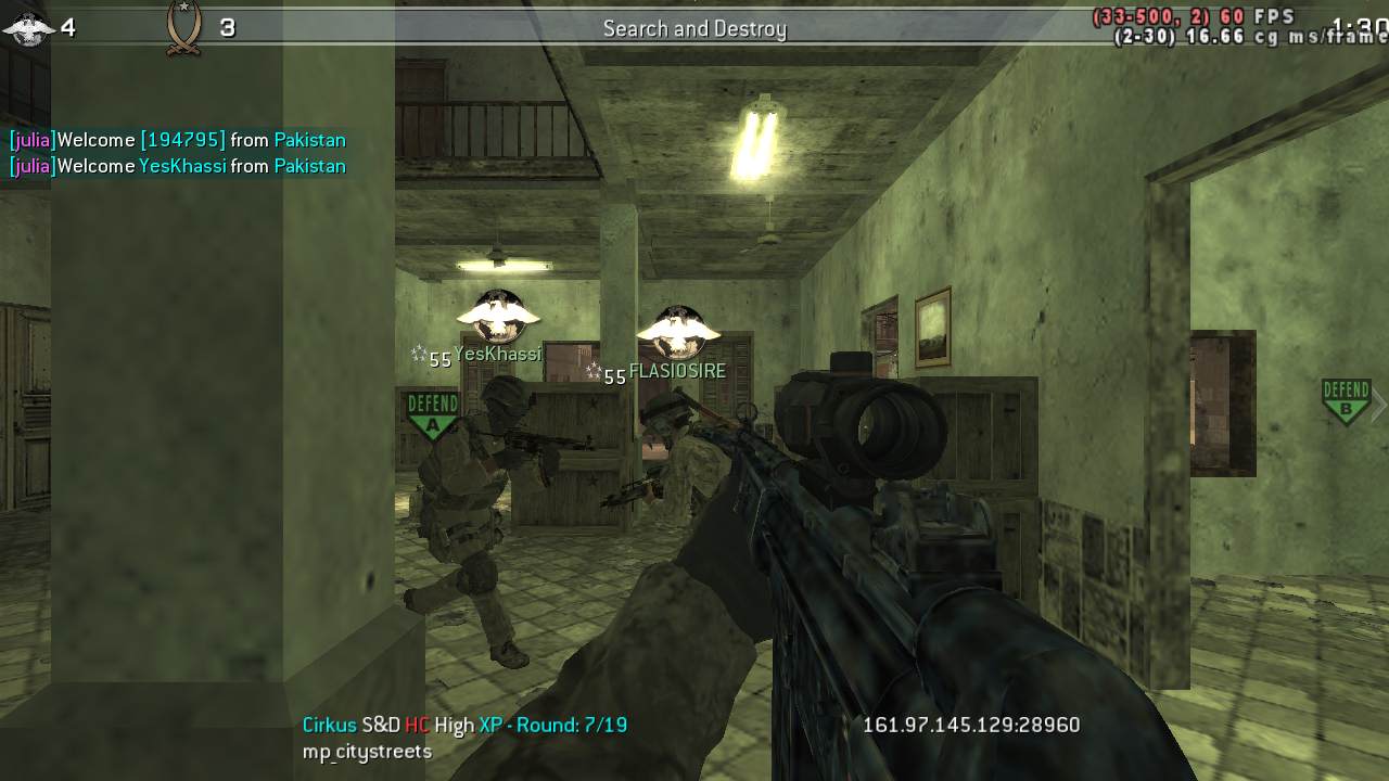 Lumer, mp_citystreets, Cirkus S&D HC High XP - Round: 6/19